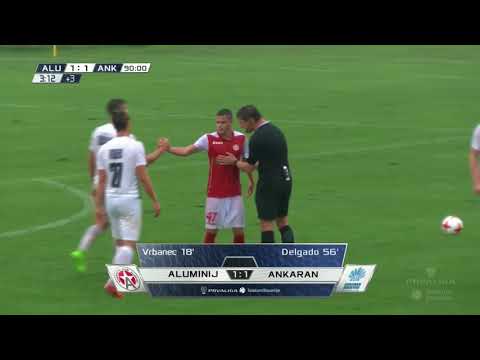 9. krog: Aluminij - Ankaran 1:1 ; Prva liga Telekom Slovenije 2017/18