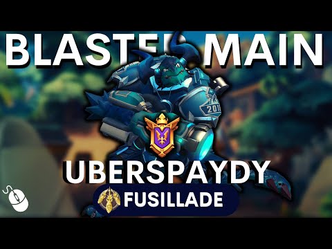 Best Blaster Player Uberspaydy (Grand Master) Paladins Ranked Competitive Drogoz Fusillade