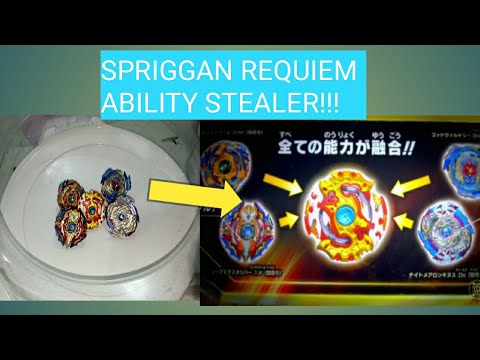 Spriggan Requiem.0.zt Ability Stealer VS Four Beyblade Burst!!!