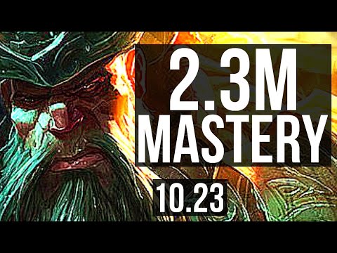 GANGPLANK vs IRELIA (TOP) (DEFEAT) | 2.3M mastery, 6 solo kills, 1100+ games | BR Master | v10.23