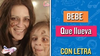 Bebe - Que llueva CON LETRA | CantoYo Karaoke