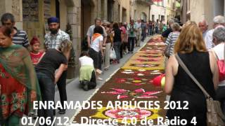 preview picture of video 'Enramades d'Arbúcies 2012 a Directe 4.0 de Ràdio 4'