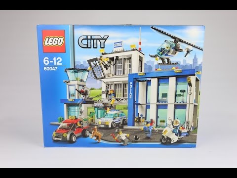 Lego City Police Station. Lego 60047 Speed Build