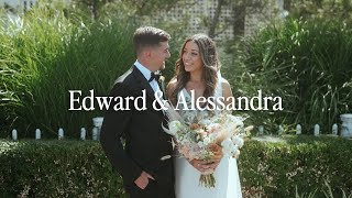 Edward + Alessandra | Wedding Highlight Film at Mallard Island Yacht Club