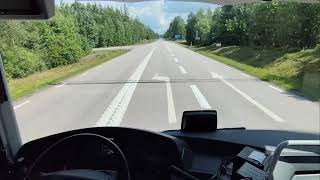 Bus Driving POV | Route 320 Åseda - Hultsfred | Mercedes Benz Intouro L