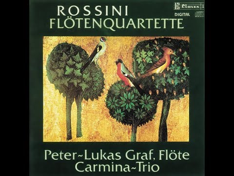 Rossini: Sonata No 2 in A Major (from Sei Sonate a Quatro) / Peter-Lukas Graf, Flute