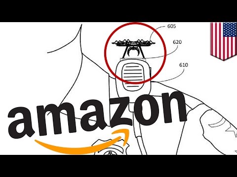 Amazon patents pocket-sized voice-controlled drone that perches on your shoulder - TomoNews