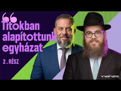 Köves Slomó: „Titokban alapítottunk egyházat”