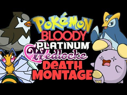 Pokemon: Bloody Platinum Wedlocke | Death Montage