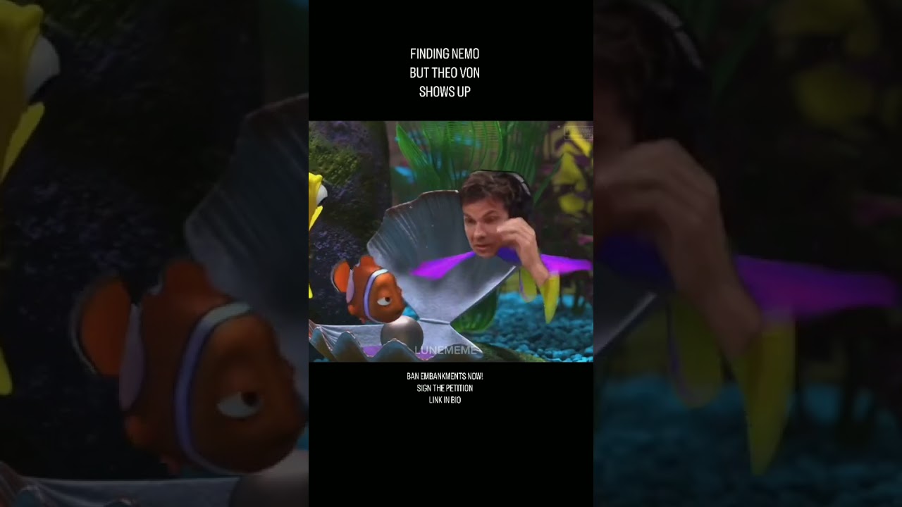 finding nemo but Theo Von shows up