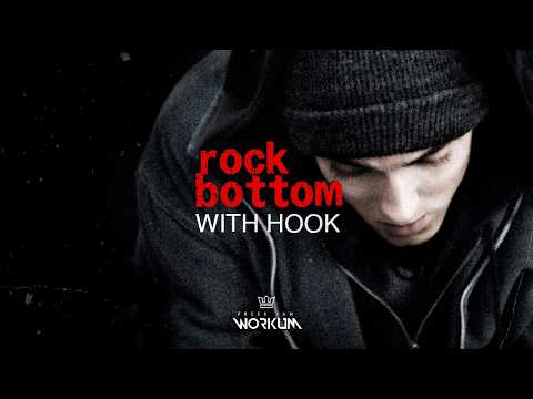 "Rock Bottom" (with hook) | Rap Instrumental | Eminem Freestyle Type Beat