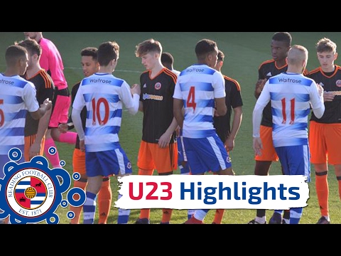 U23 highlights: Reading 1-3 Sheffield United, Premier League Cup, 13th Feb 2017