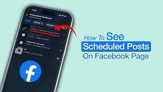 How to See Scheduled Posts on Facebook Page