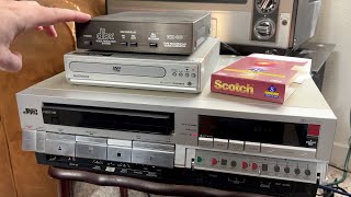Dolby NR vs DBX NR: The VHS Noise Reduction Winner?! JVC Video Cassette Recorder Test