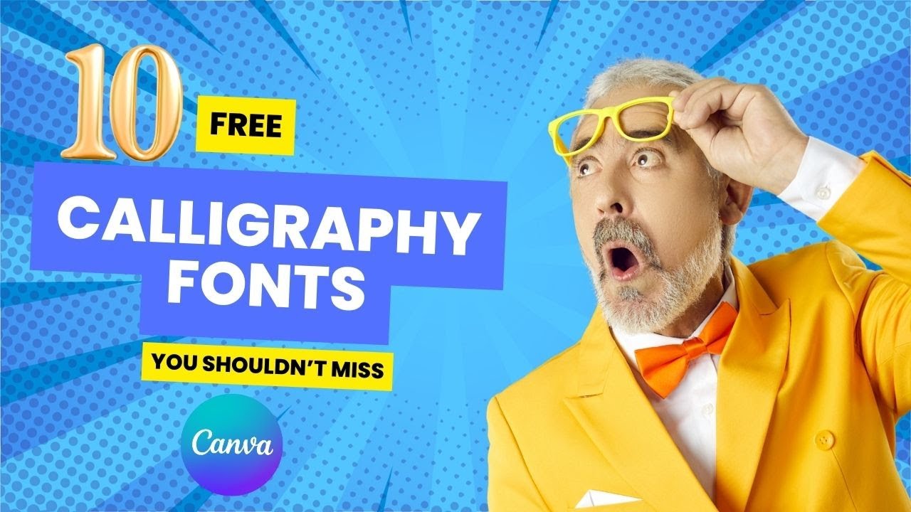 10 free calligraphy fonts in canva you shouldn’t miss | free handwriting fonts
