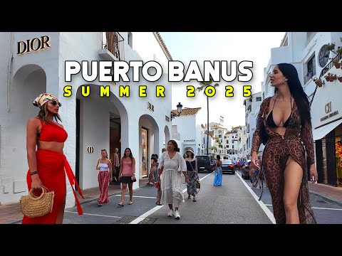 Puerto Banus Marbella Spain Luxurious Summer June 2025 Update Costa del Sol Walk | Málaga [4K]