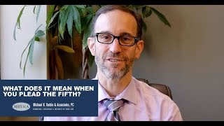 FAQ: What does it mean when you plead the fifth