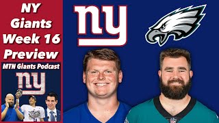 NY Giants Week 16 Preview vs Eagles + NFL Spread Picks