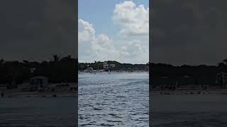 Halfmoon Cay shoreline view. Such a beautiful destination #cruise Carnival Freedom