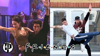 Friends &quot;The Routine&quot; | Monica and Ross dance