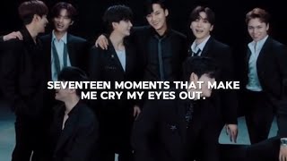 Download lagu Seventeen moments that make me cry mp3