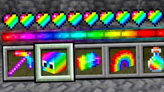 Minecraft, But Everything is RAINBOW… Minecraft, But Everything is RAINBOW…