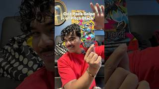 first time opening pitch black! what do you think of this set? #pokemon #pokemoncards