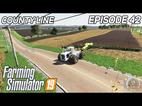 Planting Soybeans, Liming & Spraying | FS19 | Farming Simulator 19 | Timelapse | County Line #42
