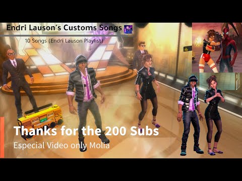 Dance Central 3 | 200 Subscribers Special (Endri Lauson's Customs Songs) (Playlist)