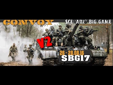 17. Scenario Big Game - CONVOY - Eventvideo V2 Paintball in Polen