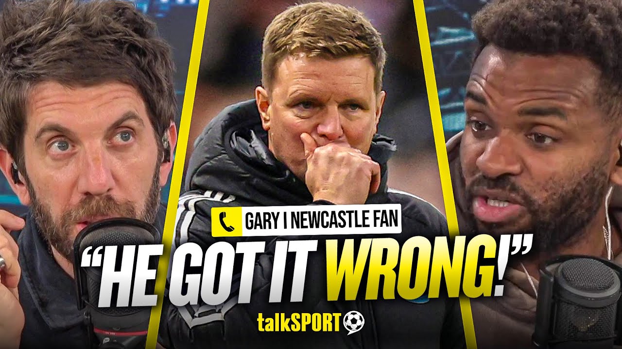 "IT WAS ON HIM!" Newcastle fan INSISTS Eddie Howe's Tactics LOST them the Tyne-Wear DERBY!