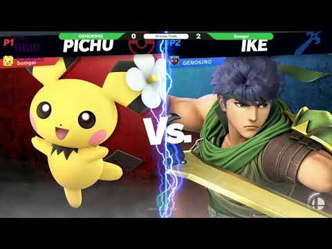 Super Smash Bros. Ultimate: Sumgai (Pichu) V GENOKING (Ike) - Synthesis Online 64