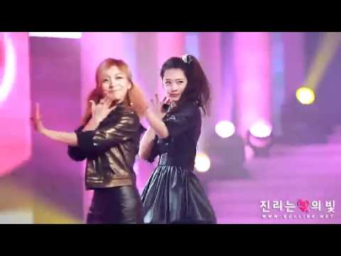 [111230] f(Sulli) - Shuffle + Pinocchio (Danger) @ KBS Gayo Daejun [FANCAM]