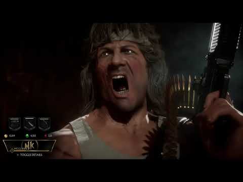 Rambo Brutality Mortal Kombat 11