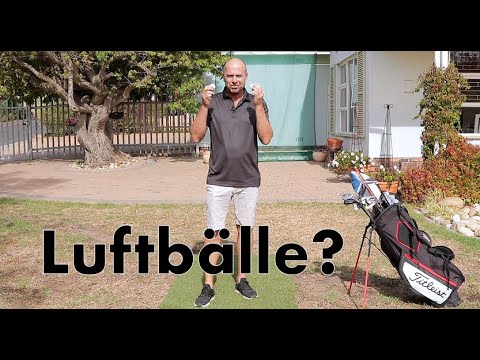 Golftraining Zuhause 4: Ist es vorteilhaft, mit Luftbällen zu spielen?