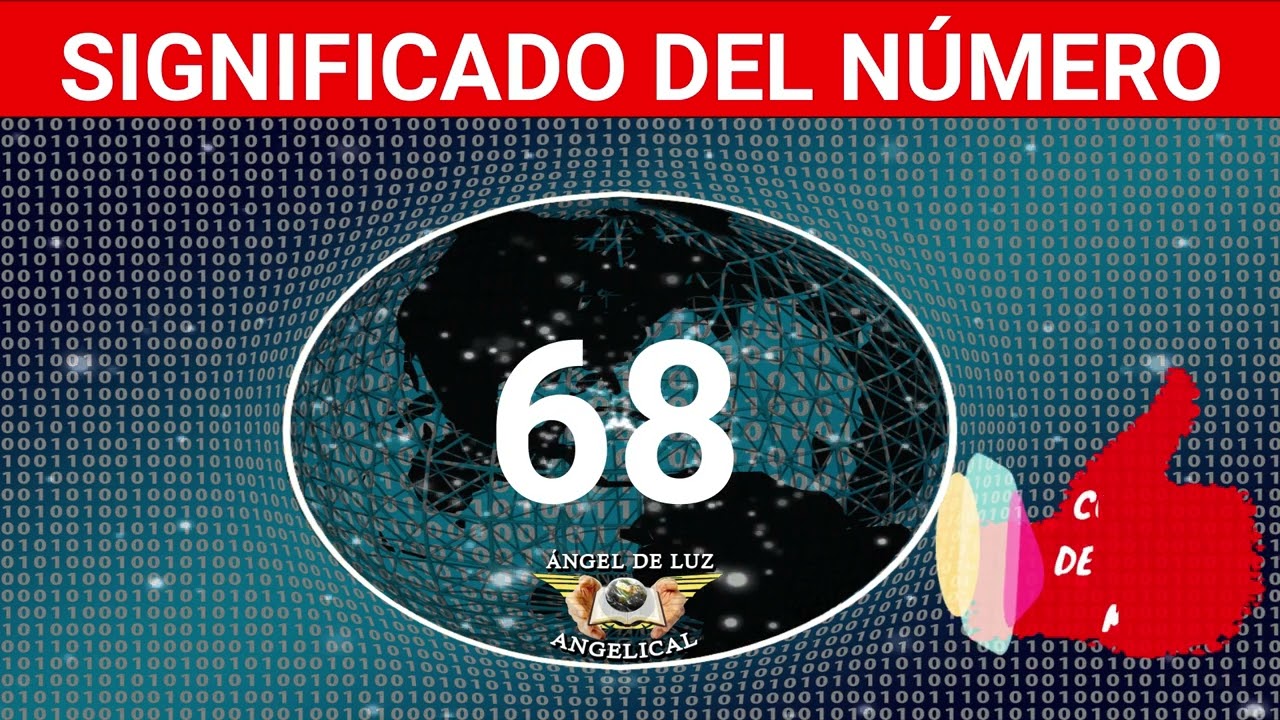 NUMEROLOGÍA🤍Significado del número 68❓ Numero 68 en lo espiritual🙏numero 68 NUMERO