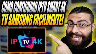 Aplicativo IPTV Smart 4K Player na TV Samsung Como Configurar? App IPTV Smart 4K Player Vale a Pena?