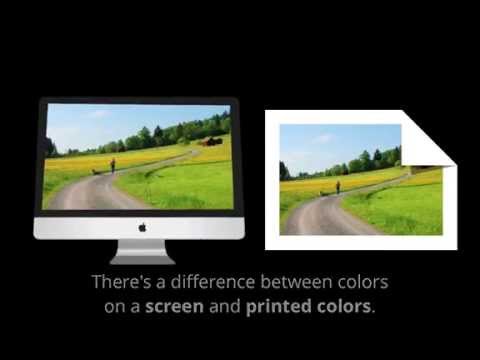 Print color and ink coverage