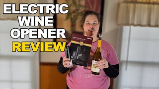Wine Lovers Rejoice! Electric Opener Beats Manual Every Time!