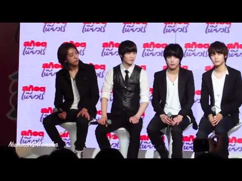 [Fancam] 110510 CNBLUE @ Scotch Puree' 10 Berry (Event) - interview , Thailand
