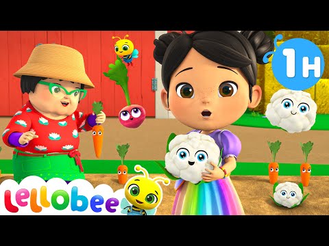 It’s harvest time! Everybody get ready! 🌻Lellobee City Farm - Kids Playhouse Song Mix