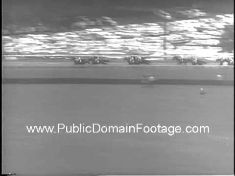 Carry Back wins 1961 Preakness archival 1961 public domain newsreel