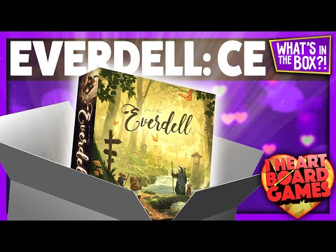 Everdell (Collector's Edition) Unboxing : What’s in the box?!