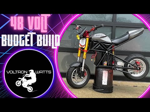 Go FASTER for CHEAP! 48 Volt Budget Build! Beginners Guide To Building A Modified Razor MX650, SX500