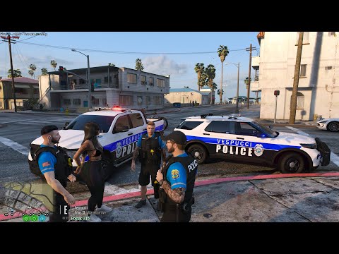 Vespucci PD patrol with the FCF|FCFPD