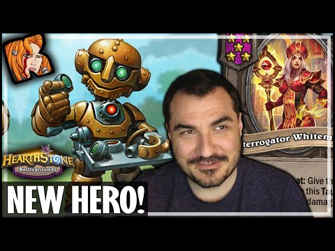 NEW HERO IS PRETTY GOOD! - Hearthstone Battlegrounds