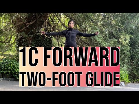 Adult 1 C Forward Two-Foot Glide #adultfigureskating