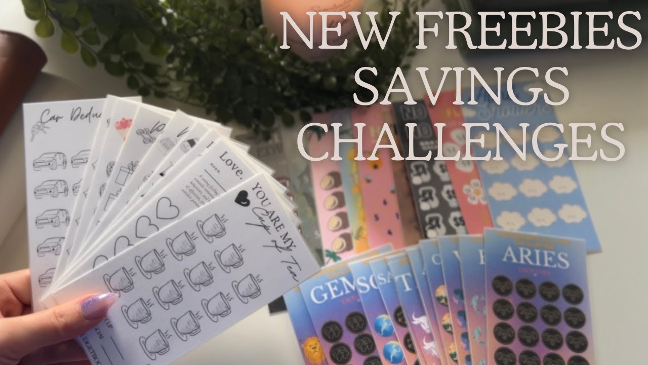 25+ FREE Printable Savings Challenges & Special Announcement