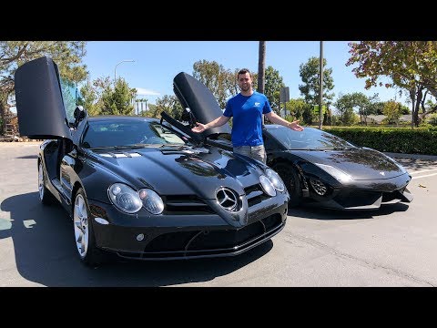 MERCEDES SLR DESTROYS LAMBORGHINI LP570!