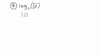 Logarithm laws VCE Mathematics Methods